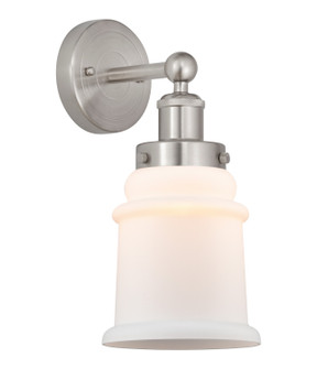 Edison One Light Wall Sconce in Brushed Satin Nickel (405|6161WSNG181)