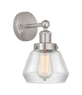 Edison One Light Wall Sconce in Brushed Satin Nickel (405|6161WSNG172)