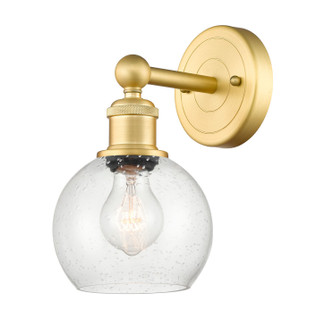 Edison One Light Wall Sconce in Satin Gold (405|6161WSGG1246)