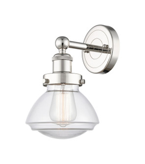 Edison One Light Wall Sconce in Polished Nickel (405|6161WPNG322)