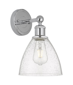 Edison One Light Wall Sconce in Polished Chrome (405|6161WPCGBD754)