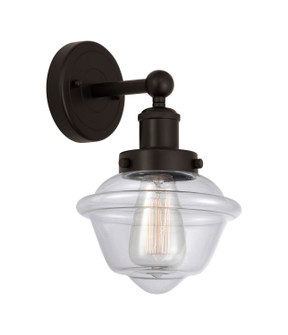 Edison One Light Wall Sconce in Oil Rubbed Bronze (405|6161WOBG532)