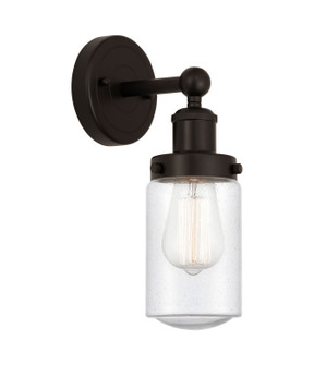 Edison One Light Wall Sconce in Oil Rubbed Bronze (405|6161WOBG314)