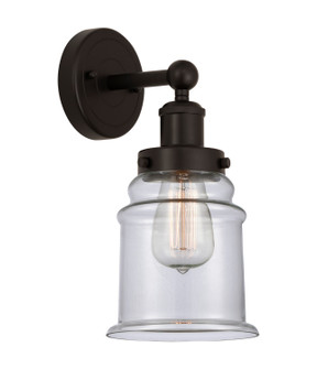 Edison One Light Wall Sconce in Oil Rubbed Bronze (405|6161WOBG182)