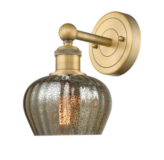 Edison One Light Wall Sconce in Brushed Brass (405|6161WBBG96)