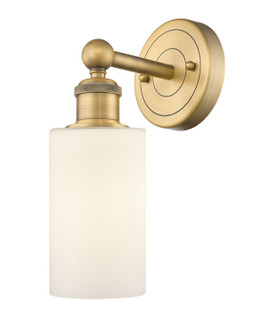 Edison One Light Wall Sconce in Brushed Brass (405|6161WBBG801)