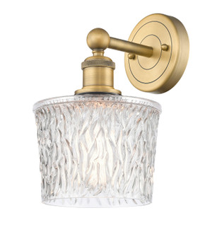 Edison One Light Wall Sconce in Brushed Brass (405|6161WBBG402) Edison One Light Wall Sconce in Brushed Brass (405|6161WBBG402)