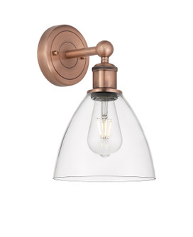 Edison One Light Wall Sconce in Antique Copper (405|6161WACGBD752)