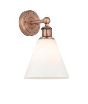 Downtown Urban One Light Wall Sconce in Antique Copper (405|6161WACGBC81)