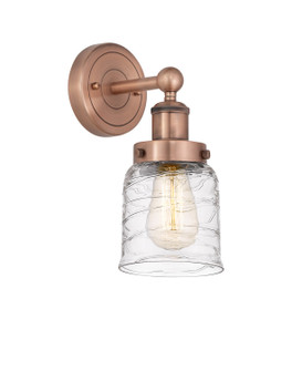 Edison One Light Wall Sconce in Antique Copper (405|6161WACG513)