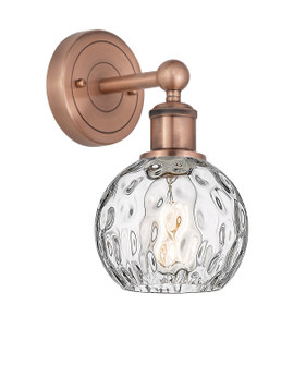 Edison One Light Wall Sconce in Antique Copper (405|6161WACG12156)