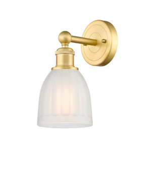 Edison One Light Wall Sconce in Antique Brass (405|6161WABG44)