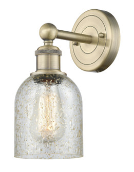 Edison One Light Wall Sconce in Antique Brass (405|6161WABG259)