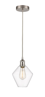 Edison LED Mini Pendant in Brushed Satin Nickel (405|6161PSNG6528LED)