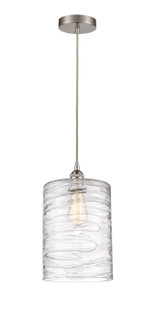 Edison One Light Mini Pendant in Brushed Satin Nickel (405|6161PSNG1113L)