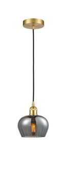 Edison One Light Mini Pendant in Satin Gold (405|6161PSGG93)