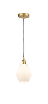 Edison One Light Mini Pendant in Satin Gold (405|6161PSGG6516)