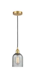 Edison One Light Mini Pendant in Satin Gold (405|6161PSGG257)