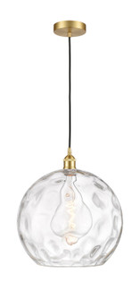 Edison One Light Pendant in Satin Gold (405|6161PSGG121514)