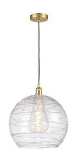 Edison One Light Pendant in Satin Gold (405|6161PSGG121314)