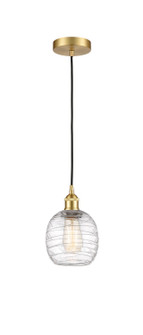 Edison One Light Mini Pendant in Satin Gold (405|6161PSGG1013)