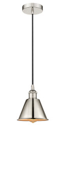 Edison LED Mini Pendant in Polished Nickel (405|6161PPNM8LED)