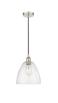 Edison One Light Mini Pendant in Polished Nickel (405|6161PPNGBD94)