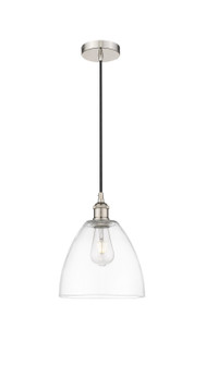 Edison One Light Mini Pendant in Polished Nickel (405|6161PPNGBD92)