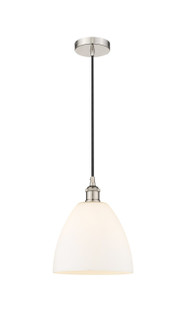 Edison One Light Mini Pendant in Polished Nickel (405|6161PPNGBD91)