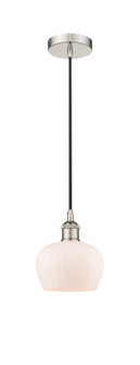 Edison One Light Mini Pendant in Polished Nickel (405|6161PPNG91)