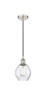 Edison One Light Mini Pendant in Polished Nickel (405|6161PPNG362)