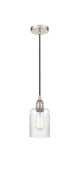 Edison One Light Mini Pendant in Polished Nickel (405|6161PPNG342)