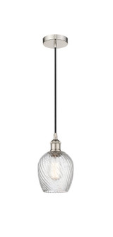 Edison One Light Mini Pendant in Polished Nickel (405|6161PPNG292)