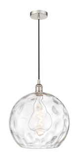 Edison One Light Pendant in Polished Nickel (405|6161PPNG121514)