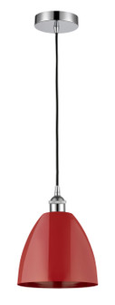 Edison One Light Mini Pendant in Polished Chrome (405|6161PPCMBD9RD)