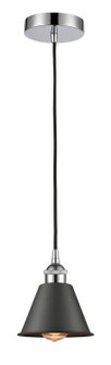 Edison One Light Mini Pendant in Polished Chrome (405|6161PPCM8OB)