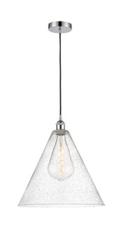 Edison One Light Pendant in Polished Chrome (405|6161PPCGBC164)