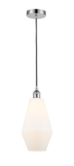 Edison One Light Mini Pendant in Polished Chrome (405|6161PPCG6517)