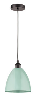 Edison One Light Mini Pendant in Oil Rubbed Bronze (405|6161POBMBD9SF)