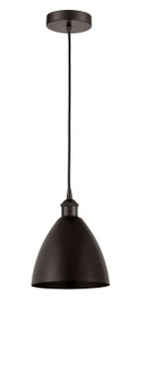 Edison One Light Mini Pendant in Oil Rubbed Bronze (405|6161POBMBD75OB)