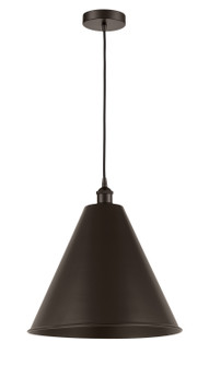 Edison One Light Mini Pendant in Oil Rubbed Bronze (405|6161POBMBC16OB)