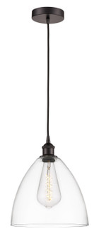 Edison One Light Mini Pendant in Oil Rubbed Bronze (405|6161POBGBD122)