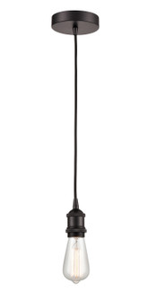 Edison One Light Mini Pendant in Oil Rubbed Bronze (405|6161POB)