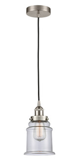 Edison LED Mini Pendant in Brushed Satin Nickel (405|6161PHSNG184LED)