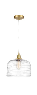 Edison One Light Mini Pendant in Satin Gold (405|6161PHSGG713L)