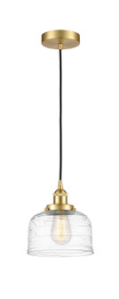 Edison One Light Mini Pendant in Satin Gold (405|6161PHSGG713)
