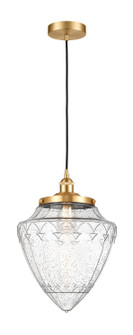Edison One Light Mini Pendant in Satin Gold (405|6161PHSGG66412)