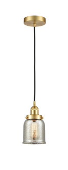 Edison One Light Mini Pendant in Satin Gold (405|6161PHSGG58)