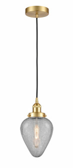 Downtown Urban One Light Pendant in Satin Gold (405|6161PHSGG165)