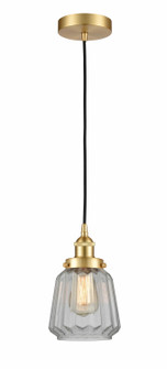 Edison One Light Mini Pendant in Satin Gold (405|6161PHSGG142)